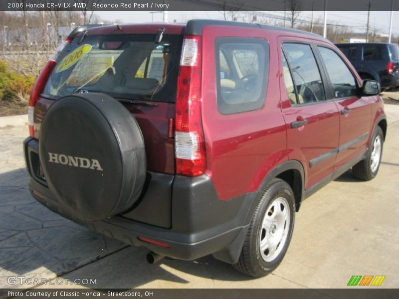 Redondo Red Pearl / Ivory 2006 Honda CR-V LX 4WD