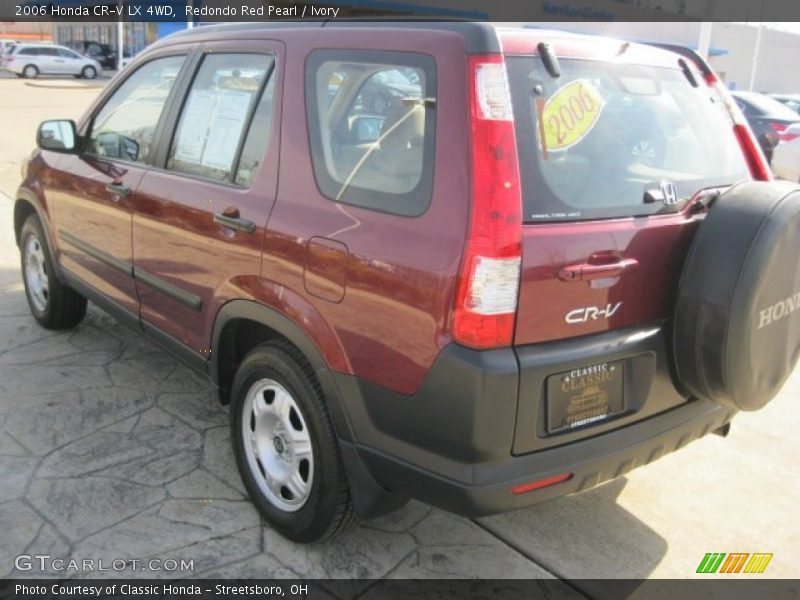 Redondo Red Pearl / Ivory 2006 Honda CR-V LX 4WD