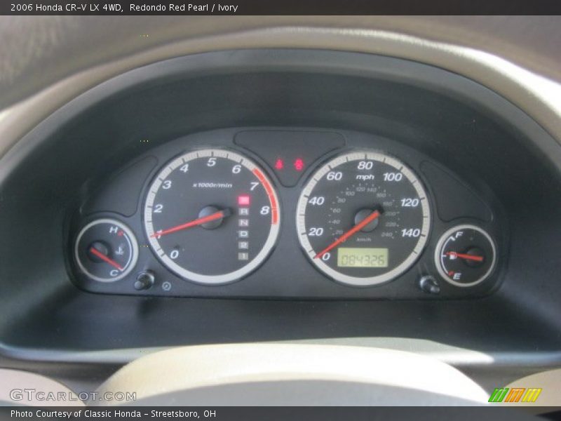 Redondo Red Pearl / Ivory 2006 Honda CR-V LX 4WD