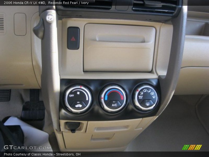 Redondo Red Pearl / Ivory 2006 Honda CR-V LX 4WD