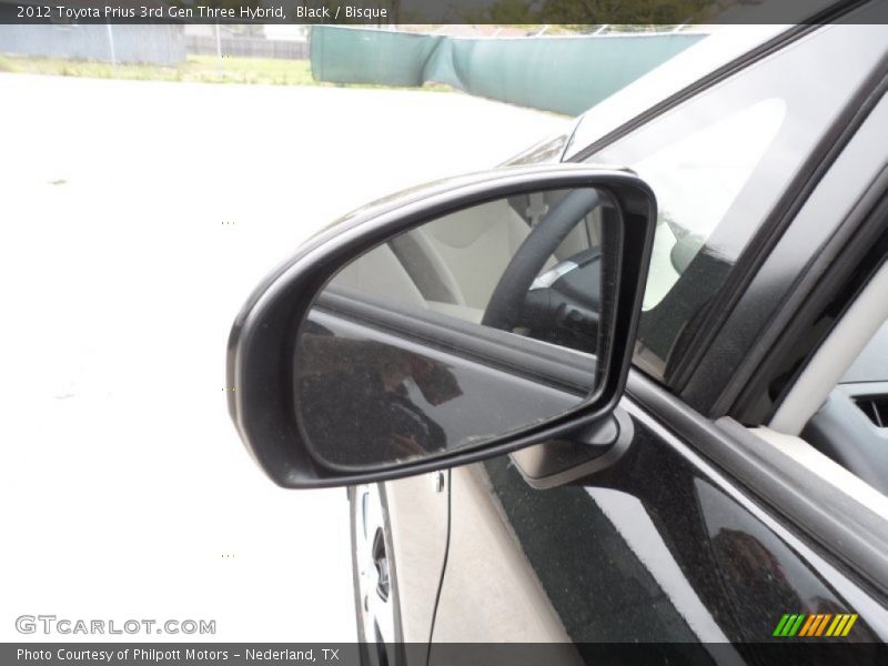 Black / Bisque 2012 Toyota Prius 3rd Gen Three Hybrid