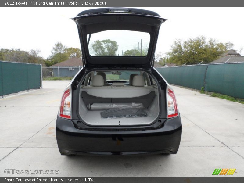 Black / Bisque 2012 Toyota Prius 3rd Gen Three Hybrid