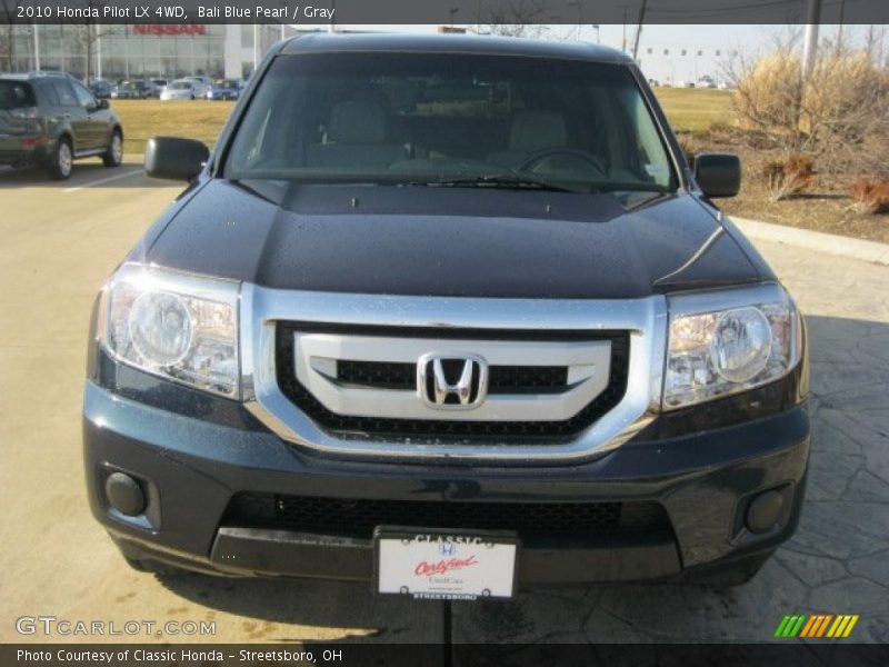 Bali Blue Pearl / Gray 2010 Honda Pilot LX 4WD