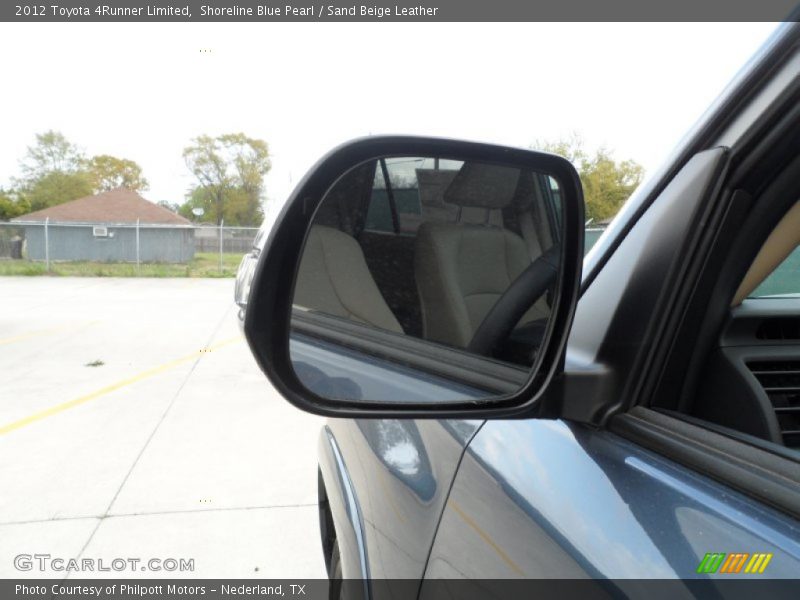 Shoreline Blue Pearl / Sand Beige Leather 2012 Toyota 4Runner Limited