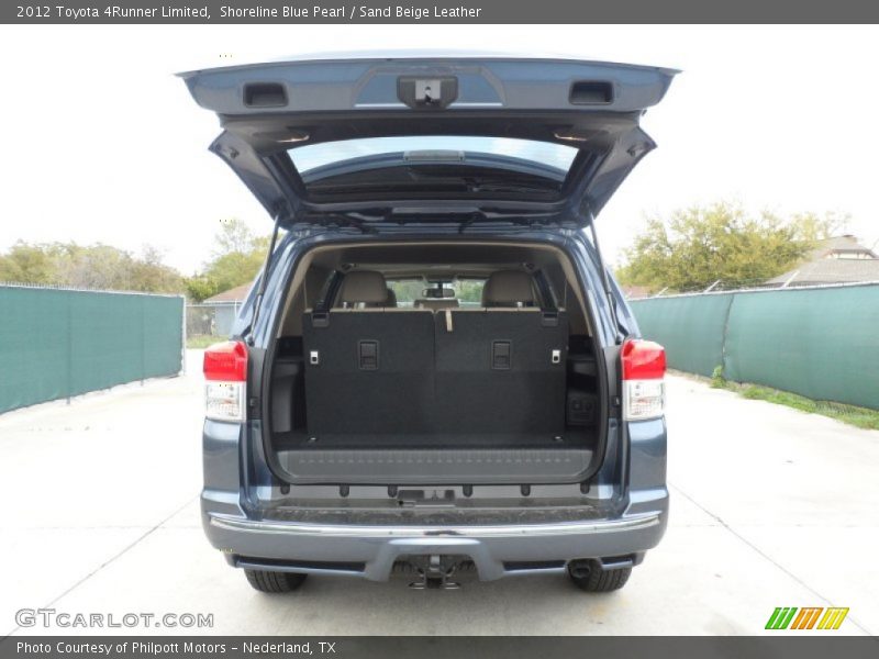 Shoreline Blue Pearl / Sand Beige Leather 2012 Toyota 4Runner Limited