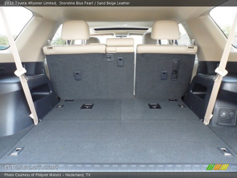 Shoreline Blue Pearl / Sand Beige Leather 2012 Toyota 4Runner Limited