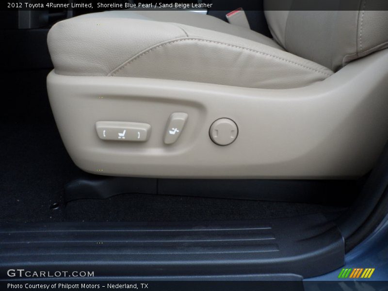 Shoreline Blue Pearl / Sand Beige Leather 2012 Toyota 4Runner Limited