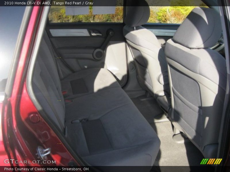 Tango Red Pearl / Gray 2010 Honda CR-V EX AWD