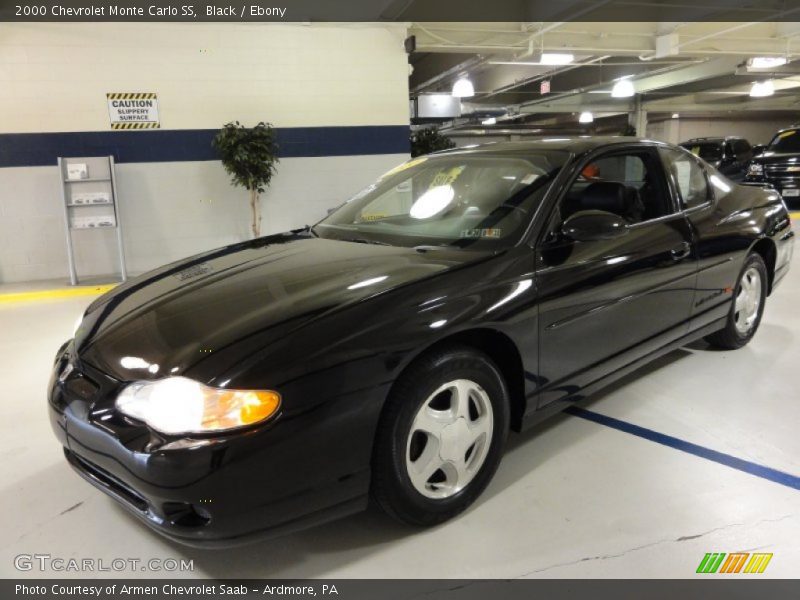 Black / Ebony 2000 Chevrolet Monte Carlo SS