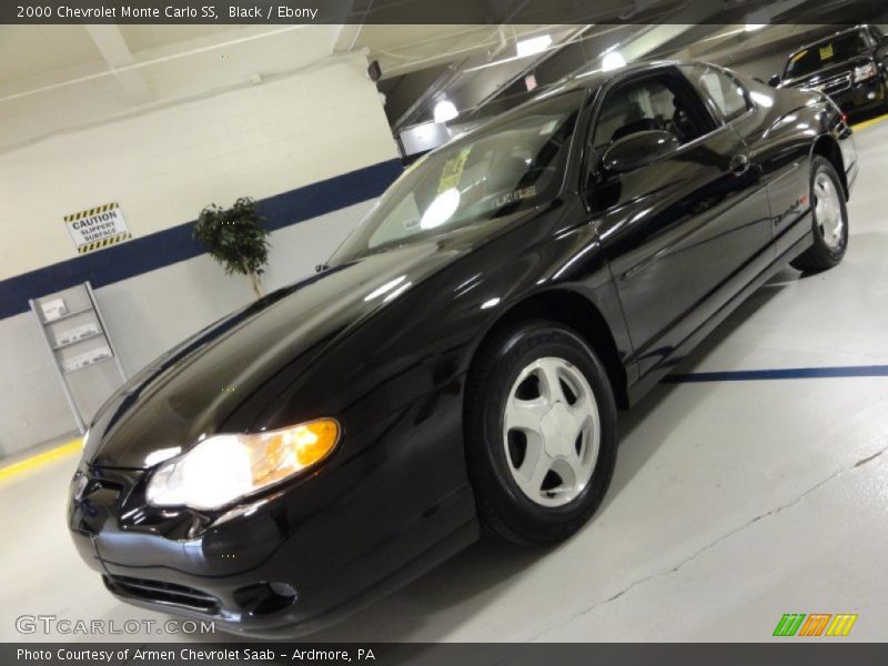 Black / Ebony 2000 Chevrolet Monte Carlo SS