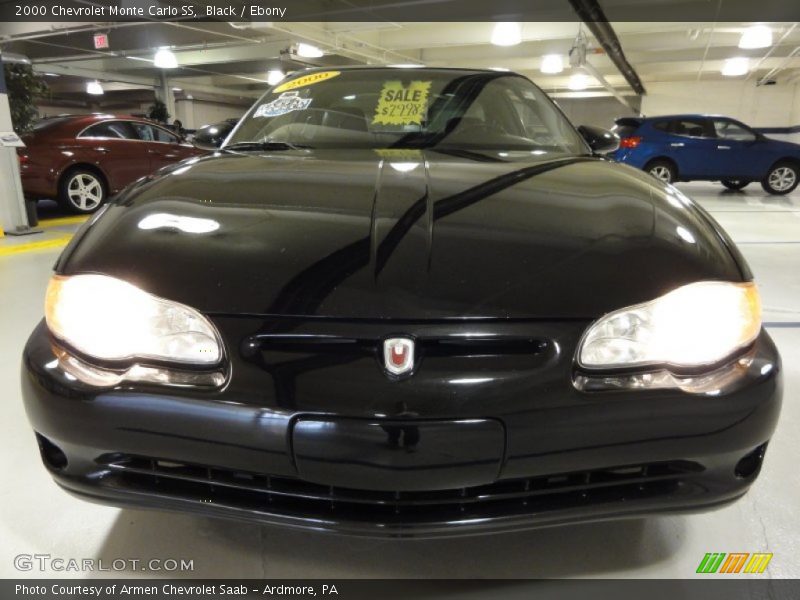 Black / Ebony 2000 Chevrolet Monte Carlo SS
