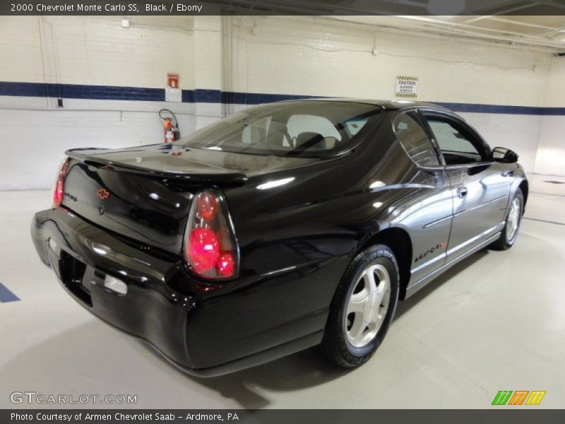 Black / Ebony 2000 Chevrolet Monte Carlo SS