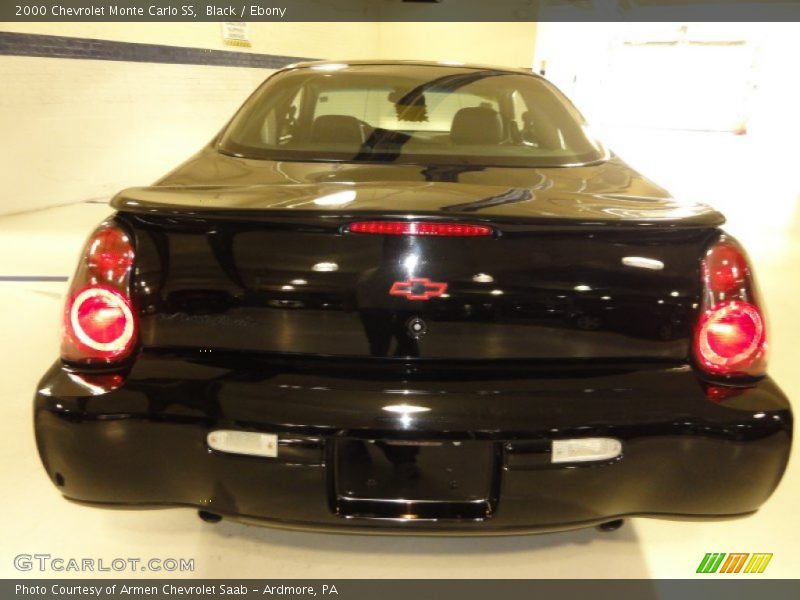 Black / Ebony 2000 Chevrolet Monte Carlo SS