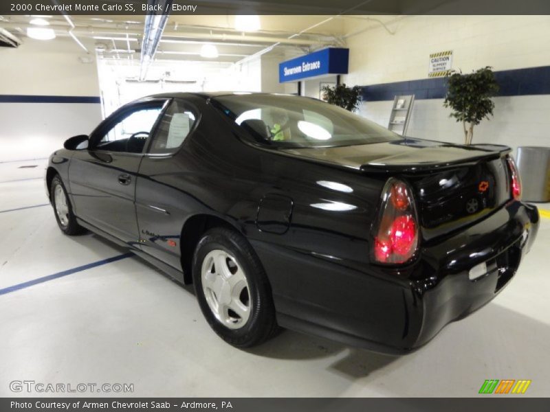 Black / Ebony 2000 Chevrolet Monte Carlo SS