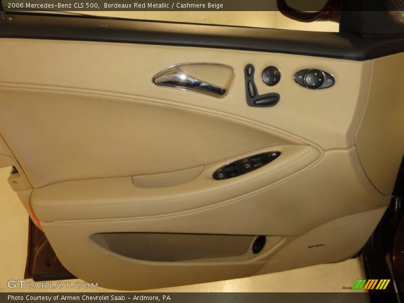 Bordeaux Red Metallic / Cashmere Beige 2006 Mercedes-Benz CLS 500