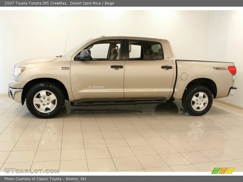 Desert Sand Mica / Beige 2007 Toyota Tundra SR5 CrewMax