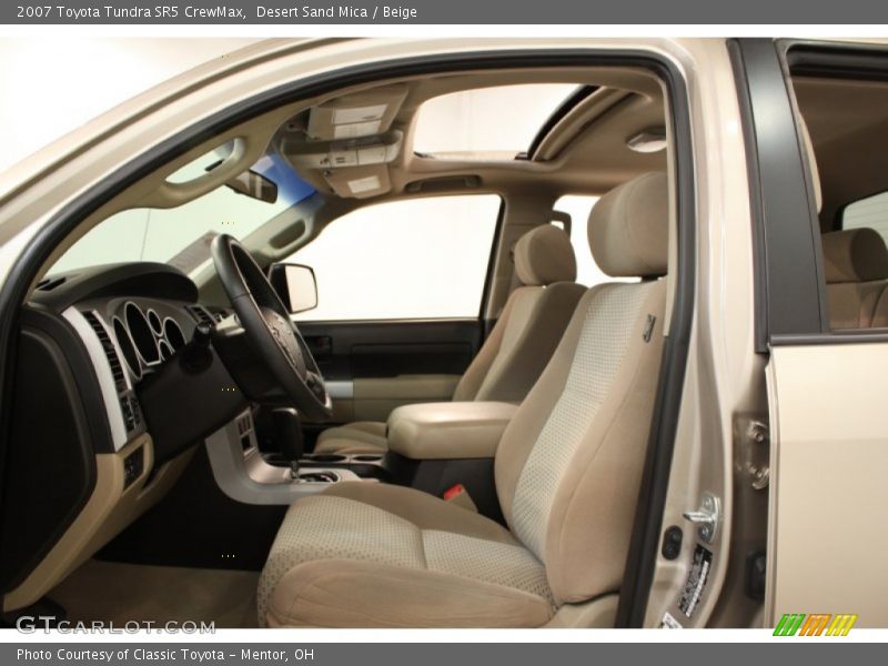 Desert Sand Mica / Beige 2007 Toyota Tundra SR5 CrewMax