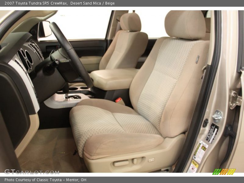 Desert Sand Mica / Beige 2007 Toyota Tundra SR5 CrewMax