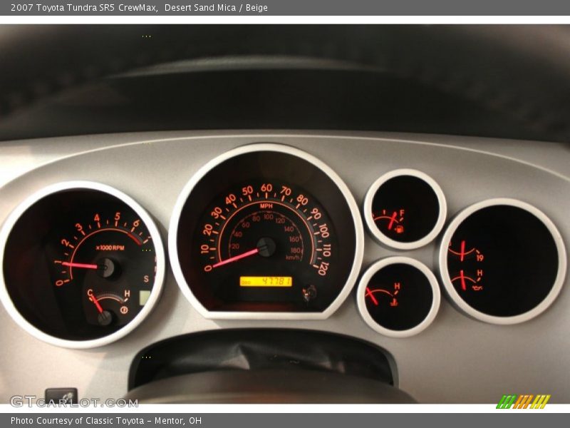 Desert Sand Mica / Beige 2007 Toyota Tundra SR5 CrewMax