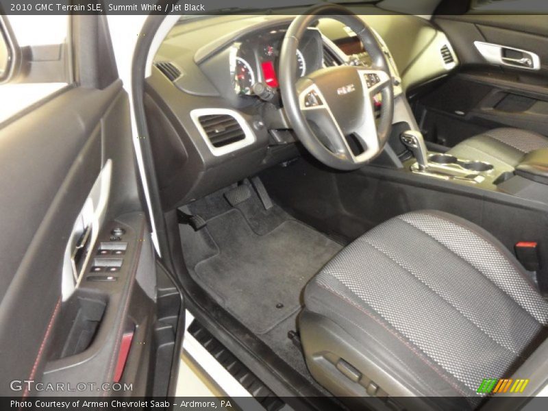Summit White / Jet Black 2010 GMC Terrain SLE