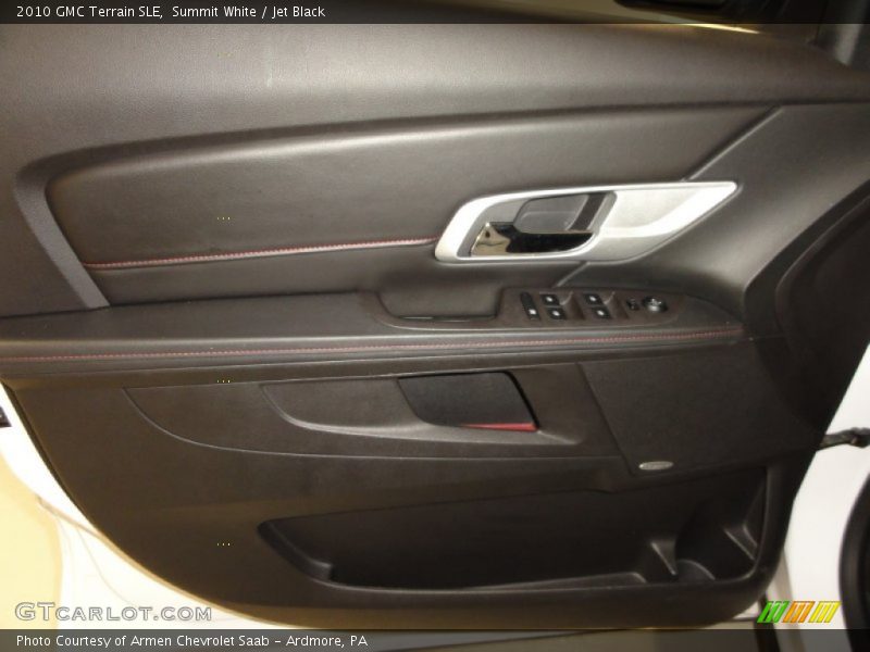 Summit White / Jet Black 2010 GMC Terrain SLE