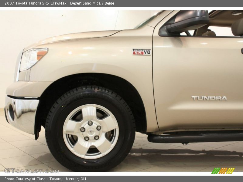 Desert Sand Mica / Beige 2007 Toyota Tundra SR5 CrewMax