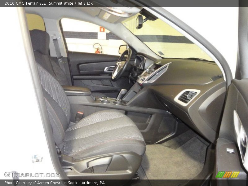 Summit White / Jet Black 2010 GMC Terrain SLE
