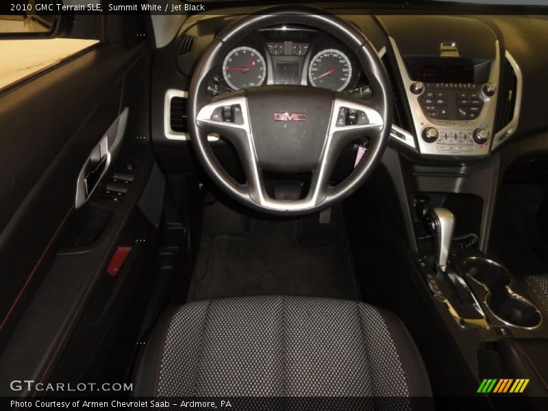 Summit White / Jet Black 2010 GMC Terrain SLE