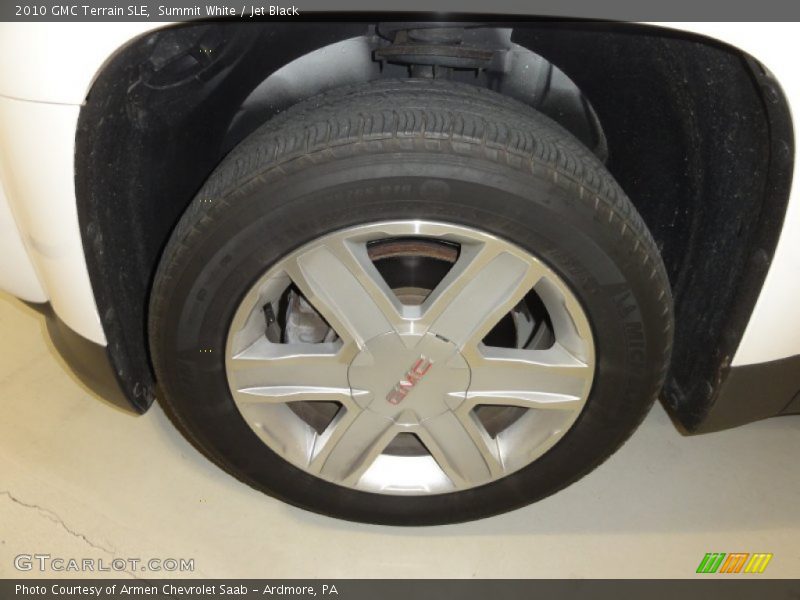 Summit White / Jet Black 2010 GMC Terrain SLE