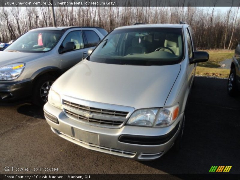 Silverstone Metallic / Medium Gray 2004 Chevrolet Venture LS