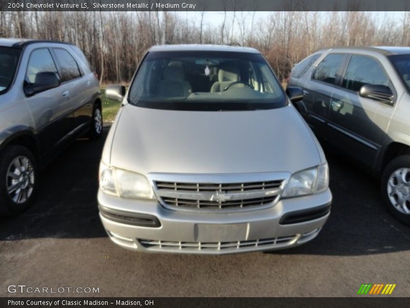 Silverstone Metallic / Medium Gray 2004 Chevrolet Venture LS