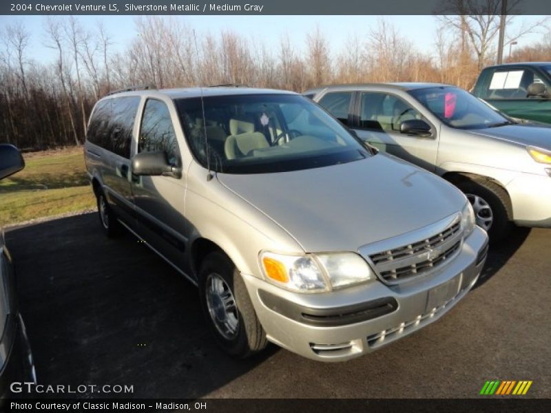 Silverstone Metallic / Medium Gray 2004 Chevrolet Venture LS