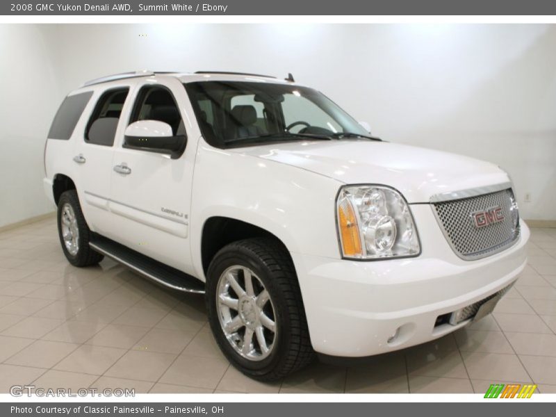 Summit White / Ebony 2008 GMC Yukon Denali AWD