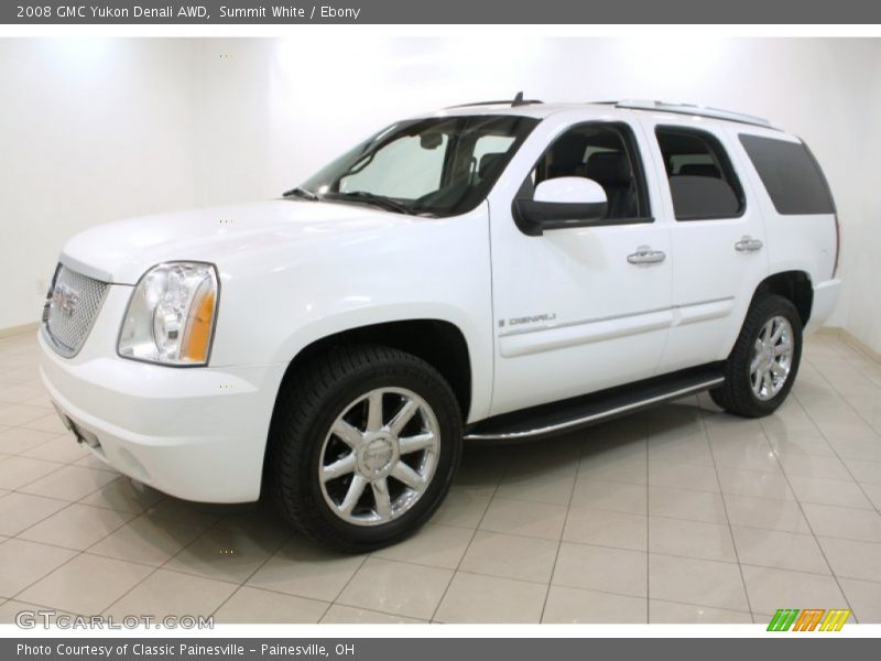 Summit White / Ebony 2008 GMC Yukon Denali AWD