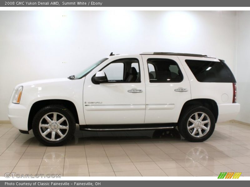 Summit White / Ebony 2008 GMC Yukon Denali AWD