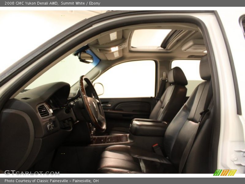 Summit White / Ebony 2008 GMC Yukon Denali AWD