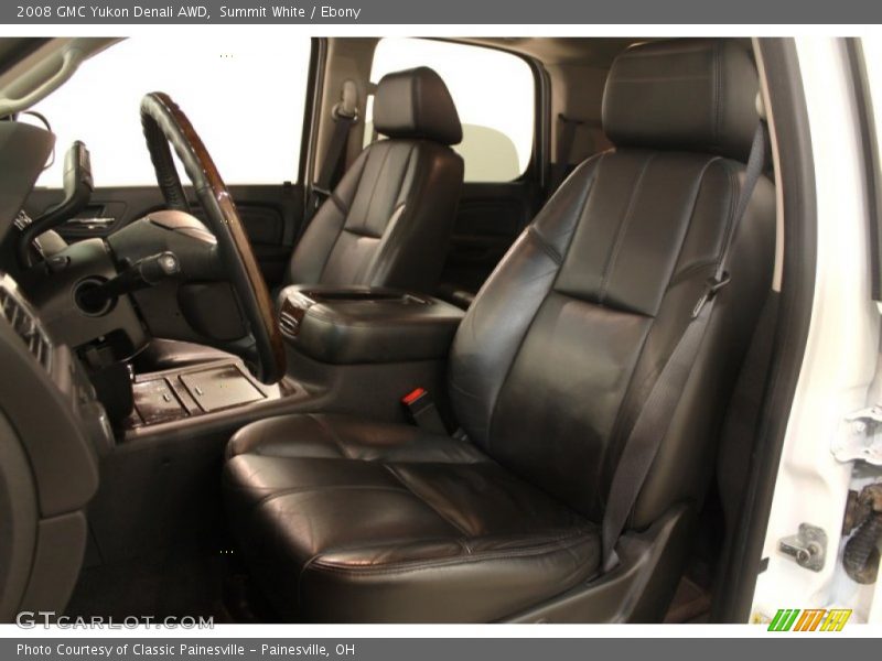 Summit White / Ebony 2008 GMC Yukon Denali AWD