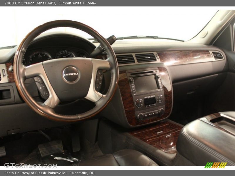Summit White / Ebony 2008 GMC Yukon Denali AWD