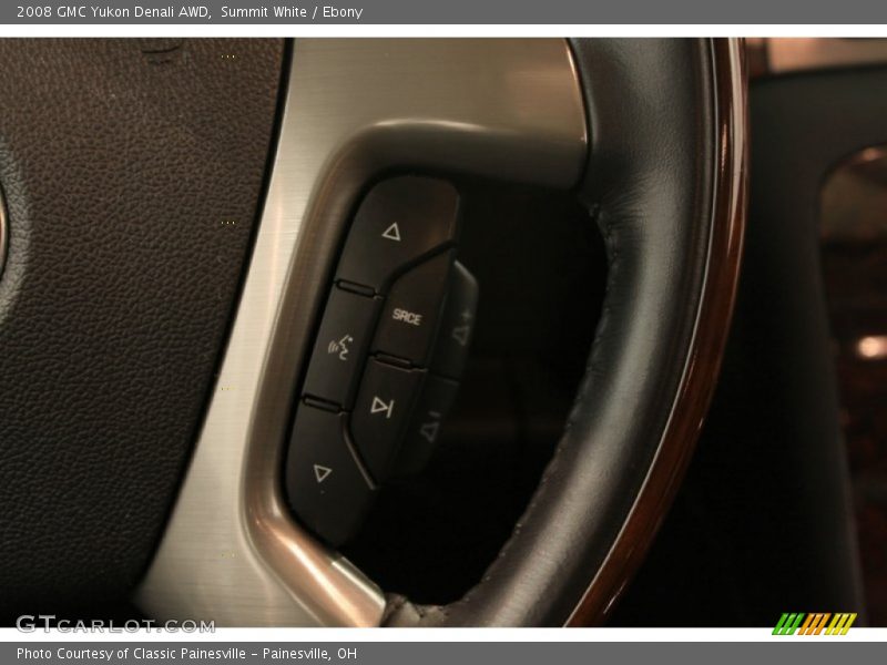 Summit White / Ebony 2008 GMC Yukon Denali AWD