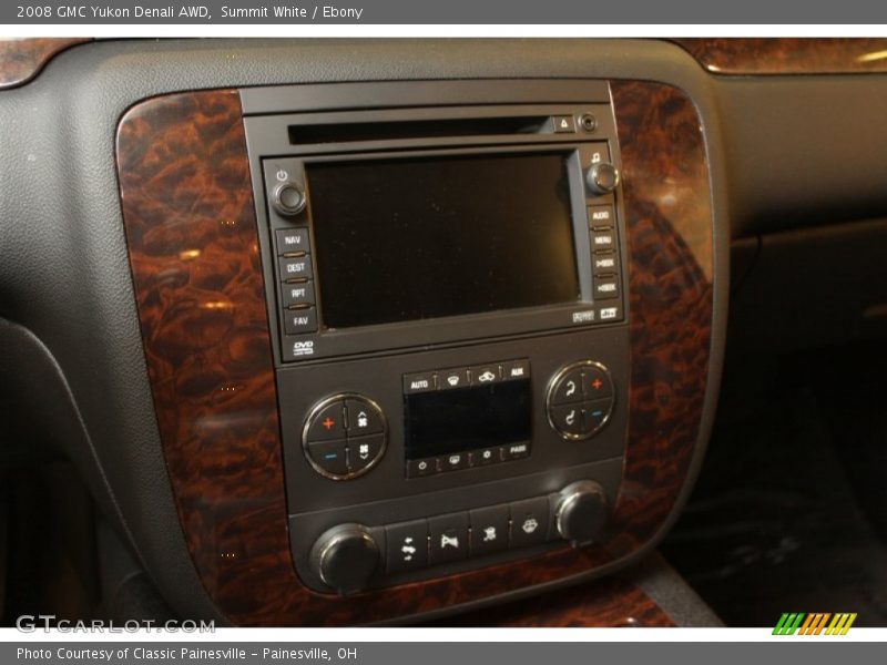 Summit White / Ebony 2008 GMC Yukon Denali AWD
