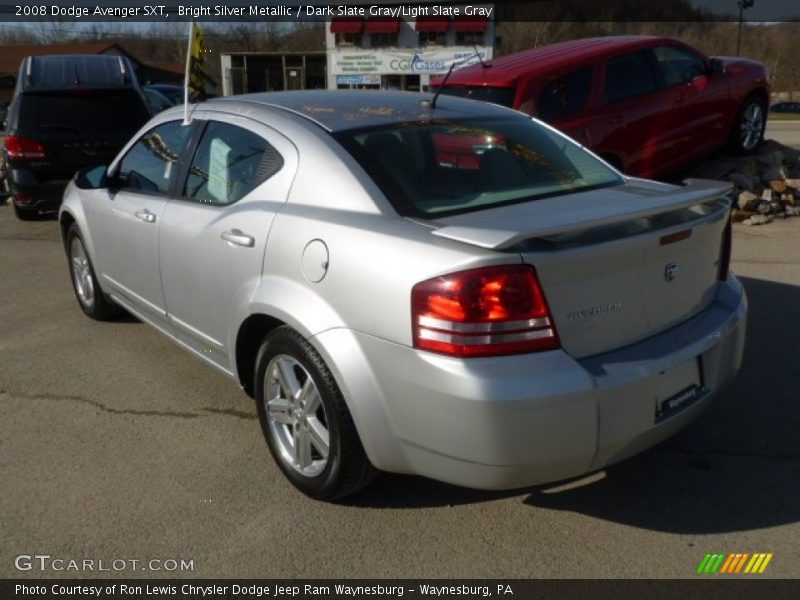 Bright Silver Metallic / Dark Slate Gray/Light Slate Gray 2008 Dodge Avenger SXT