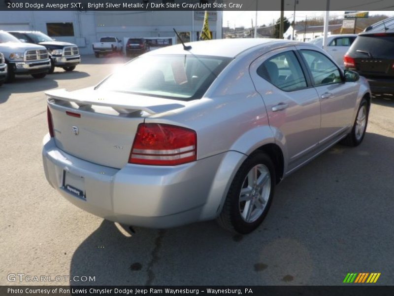 Bright Silver Metallic / Dark Slate Gray/Light Slate Gray 2008 Dodge Avenger SXT