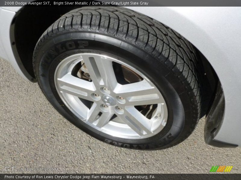Bright Silver Metallic / Dark Slate Gray/Light Slate Gray 2008 Dodge Avenger SXT