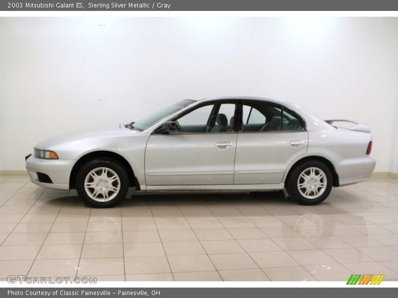 Sterling Silver Metallic / Gray 2003 Mitsubishi Galant ES