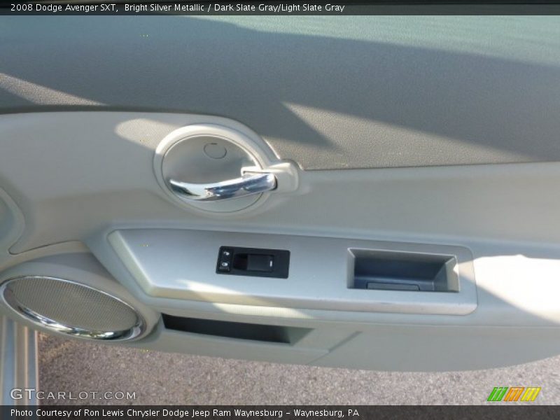 Bright Silver Metallic / Dark Slate Gray/Light Slate Gray 2008 Dodge Avenger SXT
