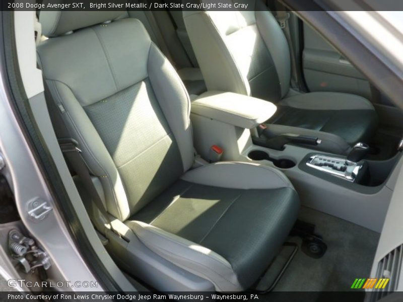Bright Silver Metallic / Dark Slate Gray/Light Slate Gray 2008 Dodge Avenger SXT