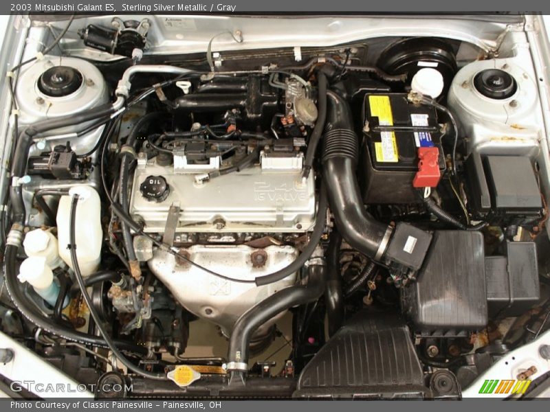 Sterling Silver Metallic / Gray 2003 Mitsubishi Galant ES