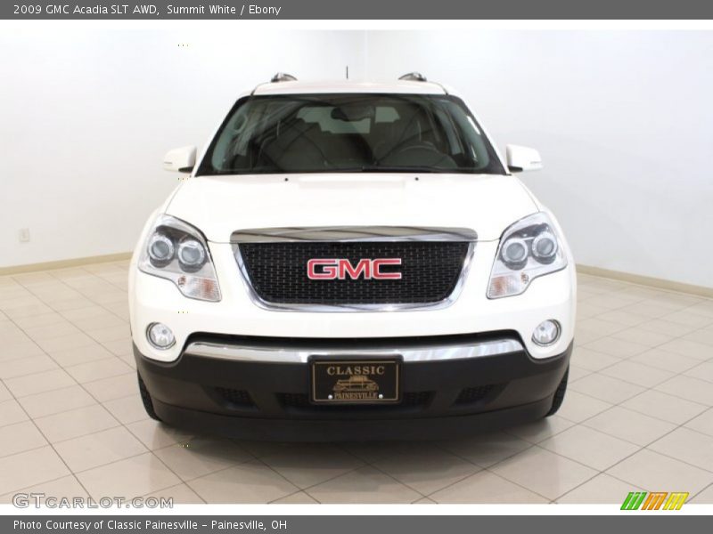 Summit White / Ebony 2009 GMC Acadia SLT AWD