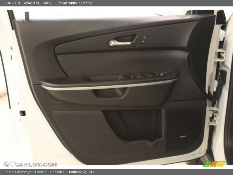 Summit White / Ebony 2009 GMC Acadia SLT AWD