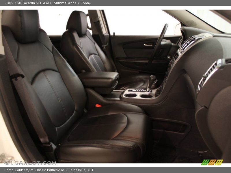 Summit White / Ebony 2009 GMC Acadia SLT AWD